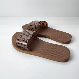 ⭐️40% Off⭐️ Old Navy Leopard Jelly Flip Flop Slide